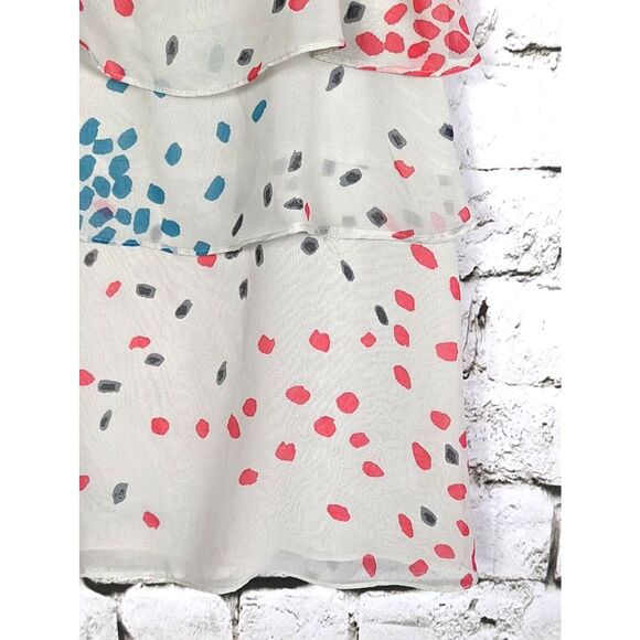 RORY BECA x F21 Confetti Dot Tiered Mini Slip Dress Medium NWT - Picture 4 of 9